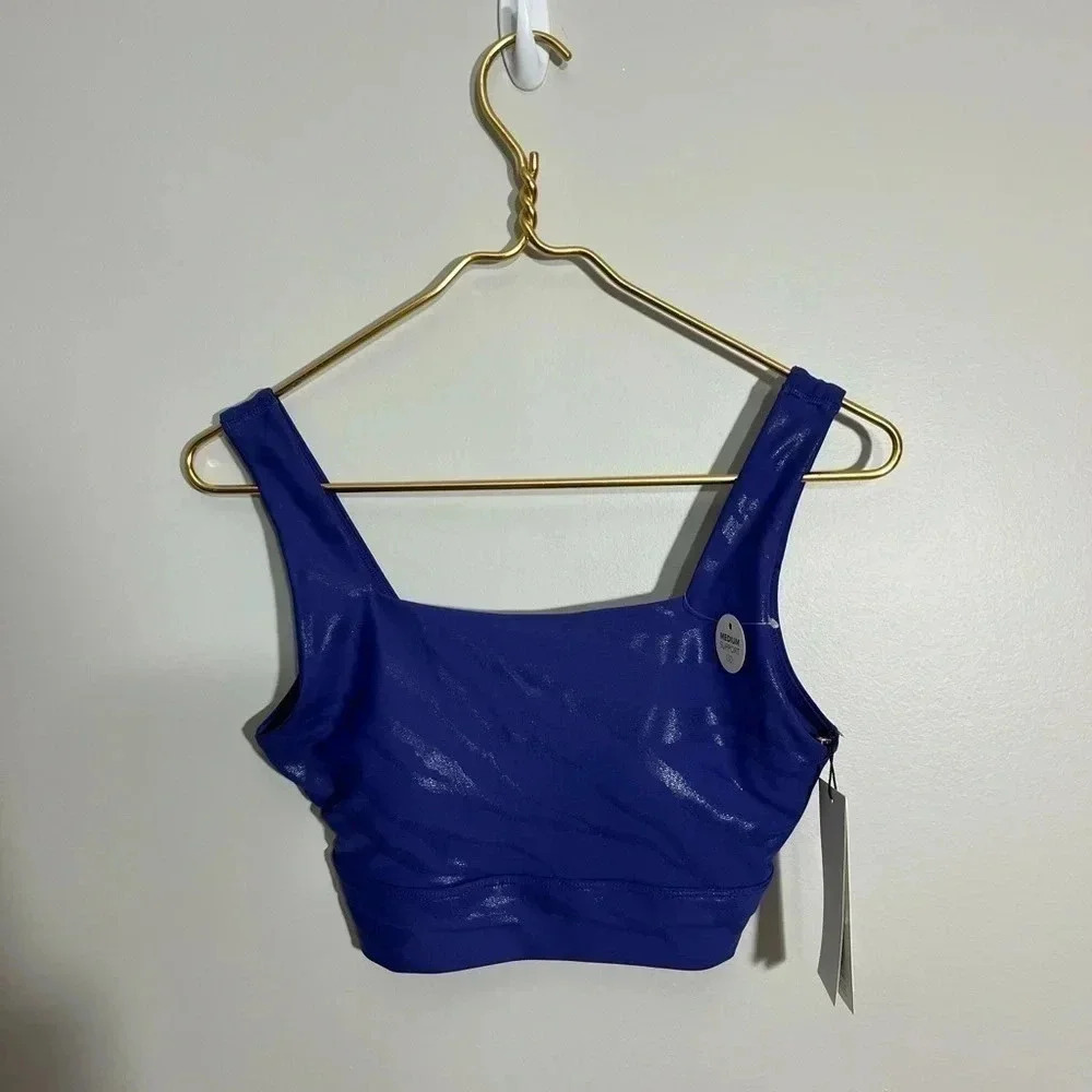 NWT Calia Made to Play Energize Bra Blue Animal Print- XS